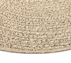 Tapis Kansas extérieur intérieur cercle - Nature - 80 cm Ronde