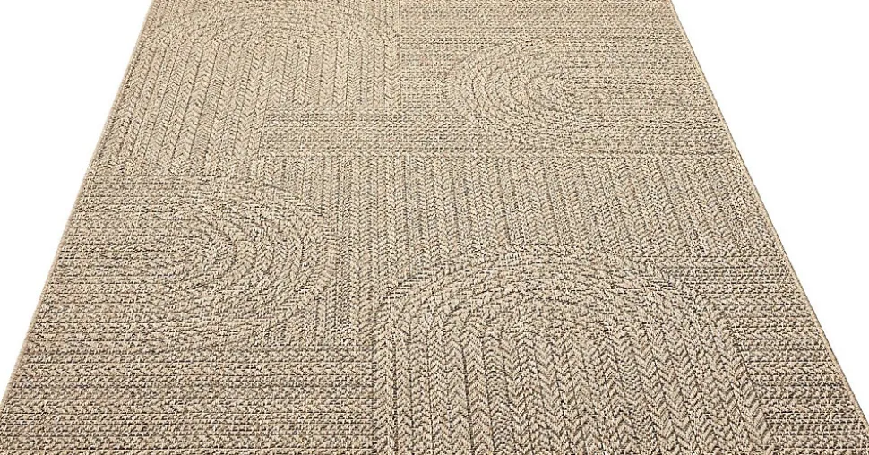Tapis Kansas extérieur intérieur arc - Nature - 200 x 290 cm