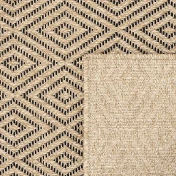 Tapis Kansas extérieur intérieur jute - Nature - 60 x 180 cm
