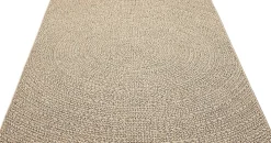 Tapis Kansas extérieur intérieur cercle - Nature - 60 x 180 cm