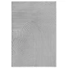Tapis Knight 3D moderne brillants, Gris, 160 x 230 cm