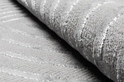 Tapis Knight 3D moderne brillants, Gris, 160 x 230 cm