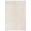 Tapis Knight 3D moderne brillants, Beige, 160 x 230 cm
