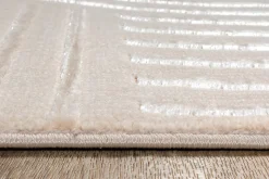 Tapis Knight 3D moderne brillants, Beige, 200 x 290 cm