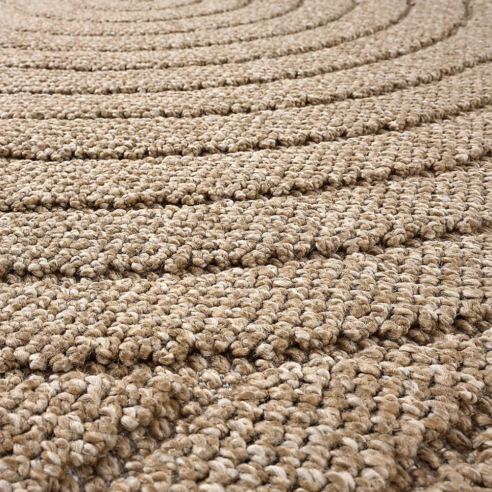 Tapis Kos extérieur moderne arc, Nature, 200 x 280 cm
