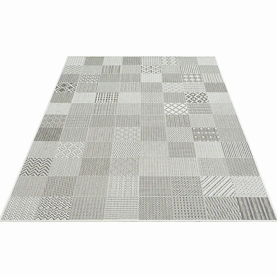Tapis Lagos extérieur géométrique, Multi, 160 x 230 cm