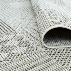 Tapis Lagos extérieur géométrique, Multi, 160 x 230 cm