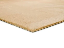 Tapis lavable antidérapant ATTICGO moutarde rectangulaire uni 200x290 cm LOFT