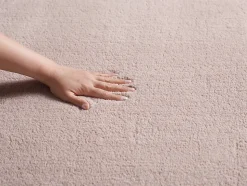Tapis lavable antidérapant - rose - 120 x 160 cm - RELAX