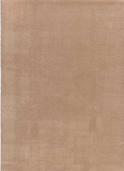 Tapis lavable antidérapant ATTICGO beige rectangulaire uni 200x290 cm LOFT