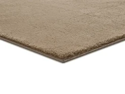 Tapis lavable antidérapant ATTICGO beige rectangulaire uni 200x290 cm LOFT