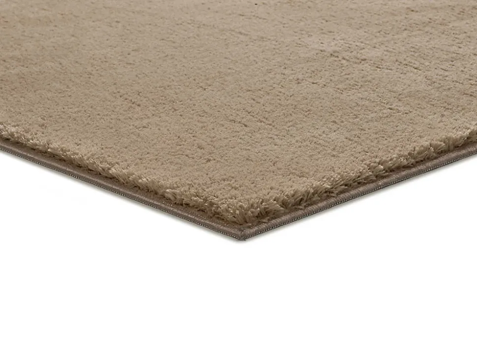 Tapis lavable antidérapant ATTICGO beige rectangulaire uni 200x290 cm LOFT