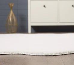 Tapis lavable antidérapant - crème - 140 x 200 cm - RELAX