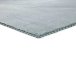 Tapis lavable antidérapant ATTICGO bleu rectangulaire uni 140x200 cm LOFT