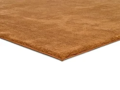 Tapis lavable antidérapant ATTICGO cuivre rectangulaire uni 120x170 cm LOFT