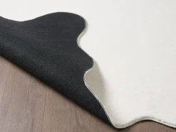 Tapis lavable antidérapant - crème - 160 x 220 cm - RELAX