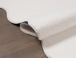 Tapis lavable antidérapant - crème - 160 x 220 cm - RELAX
