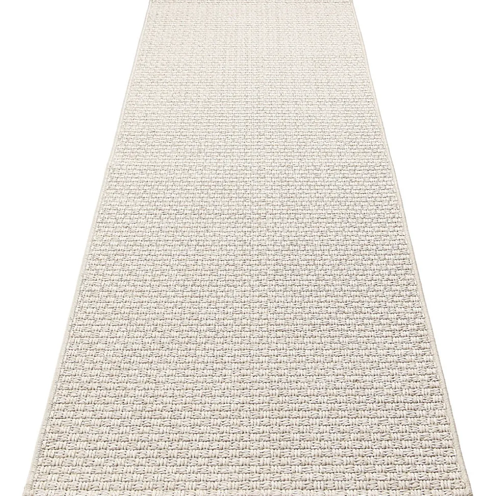 Tapis Maldives extérieur design boho, Beige, 80 x 250 cm