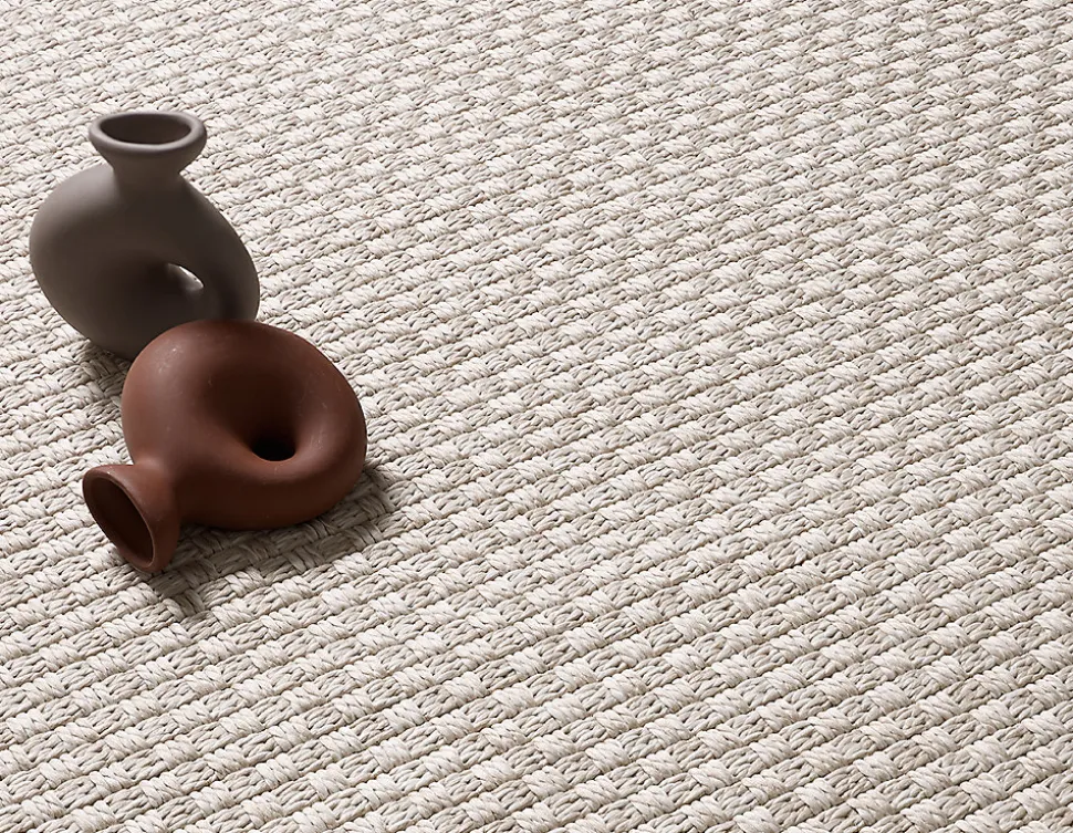 Tapis Maldives extérieur design boho, Beige, 80 x 250 cm