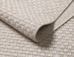 Tapis Maldives extérieur design boho, Beige, 160 x 230 cm