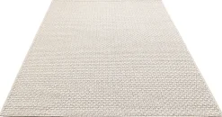Tapis Maldives extérieur design boho, Beige, 80 x 150 cm