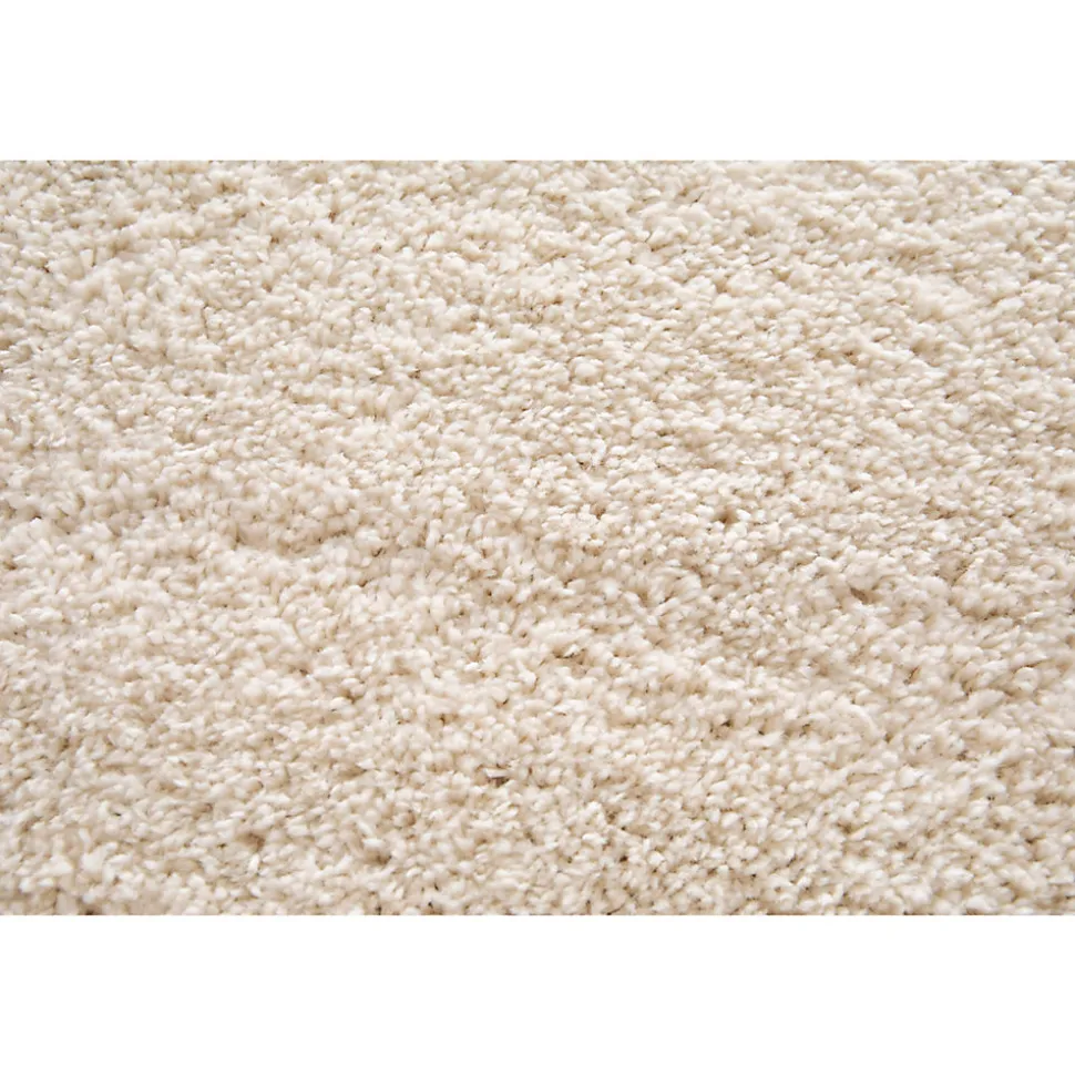 Tapis Manzo GoodHome blanc L.230 x L.160 cm