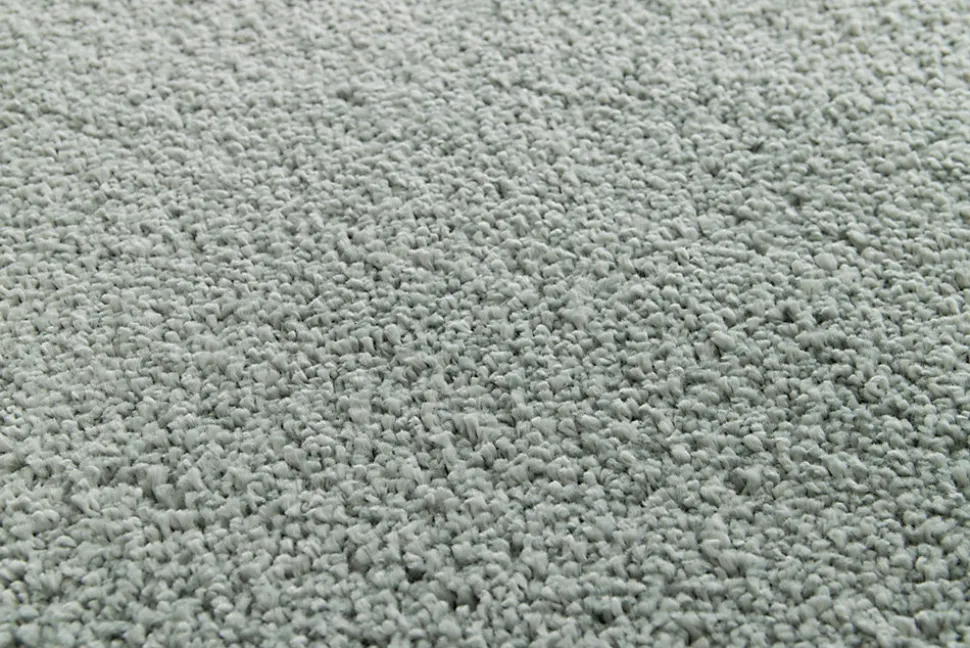 Tapis Manzo GoodHome bleu surf L.90 x l.60 cm