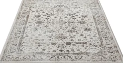 Tapis Mila brillant, classique ancien, Crème, 200 x 290 cm
