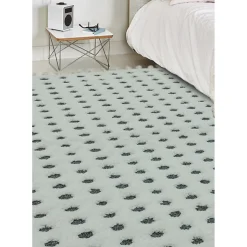 Tapis moderne à franges DOTTY 200x290 cm