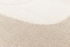 Tapis moderne Brera beige clair L.170 x l.120 cm Balta