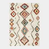 Tapis motif berbère - Azilal multicolore - 200 x 290 cm