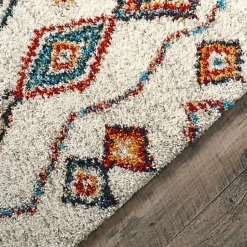Tapis motif berbère - Azilal multicolore - 80 x 150 cm
