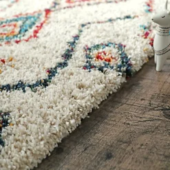 Tapis motif berbère - Azilal multicolore - 80 x 150 cm