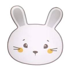 Tapis Mousse Enfant "Lapin" 75x80cm Blanc