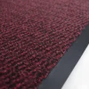 Tapis paillasson pour porte d'entrée - Rouge - 80 x 120 cm