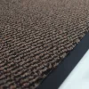 Tapis paillasson pour porte d'entrée - Marron - 90 x 150 cm