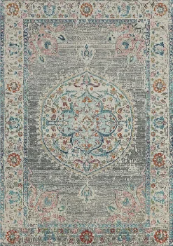Tapis Palma extérieur Oriental, Gris, 200 x 290 cm