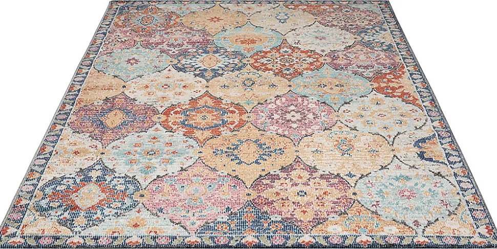 Tapis Palma extérieur Vintage, Multi, 120 x 170 cm