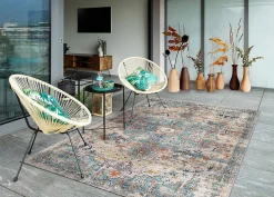 Tapis Palma extérieur Vintage, Multi, 80 x 150 cm