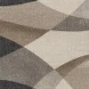 Tapis Pearl moderne salon moderne contour, Beige, 200 x 280 cm