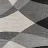 Tapis Pearl moderne salon moderne contour, Gris, 120 x 160 cm