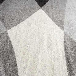 Tapis Pearl moderne salon moderne contour, Gris, 120 x 160 cm
