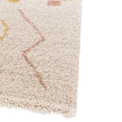Tapis pelucheux tissé Manzo GoodHome L. 160cm x l. 230cm multicolore