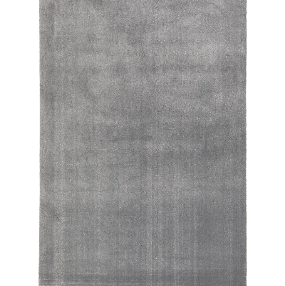 Tapis poil ras Diablo L. 120 x l. 170 x ep. 1,5 cm gris GoodHome