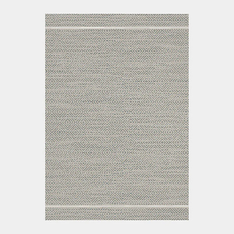 Tapis Prisma Gris - Motif Losanges - 120 x 170 cm