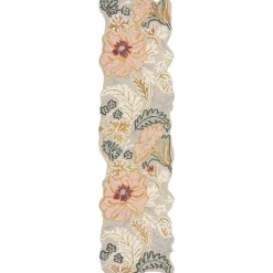 Tapis pure laine floral ZINNIA 120x170 cm