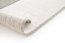 Tapis rectangulaire Luna formes géométriques vert et blanc L.230 x l.160 cm Balta