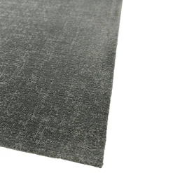 Tapis rectangulaire vert kaki 230 x 160 cm effet viscose GoodHome Yoroo