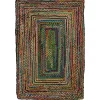 Tapis rectangulaire 120x180 recyclé MULTICO 'Deko&co'