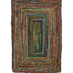 Tapis rectangulaire 120x180 recyclé MULTICO 'Deko&co'